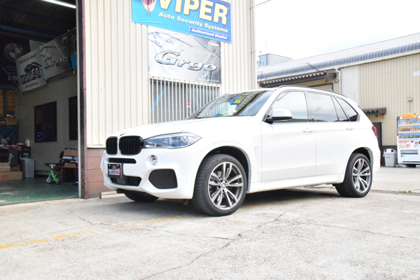 BMW X5.X6 F15.F16 車高調整付きアジャストスプリング　ローダウン